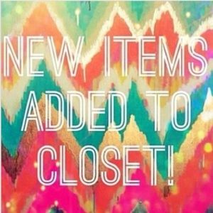 New Items Have Been Added To My Closet!!